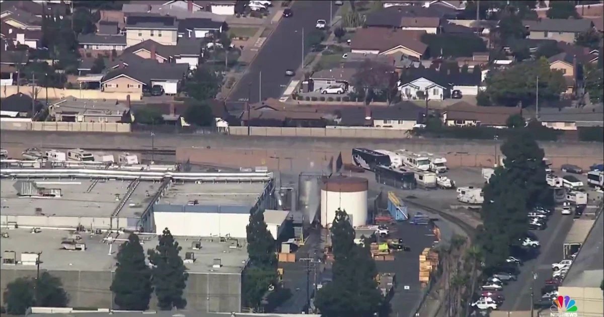 California crews race to avoid toxic chemical tank explosion