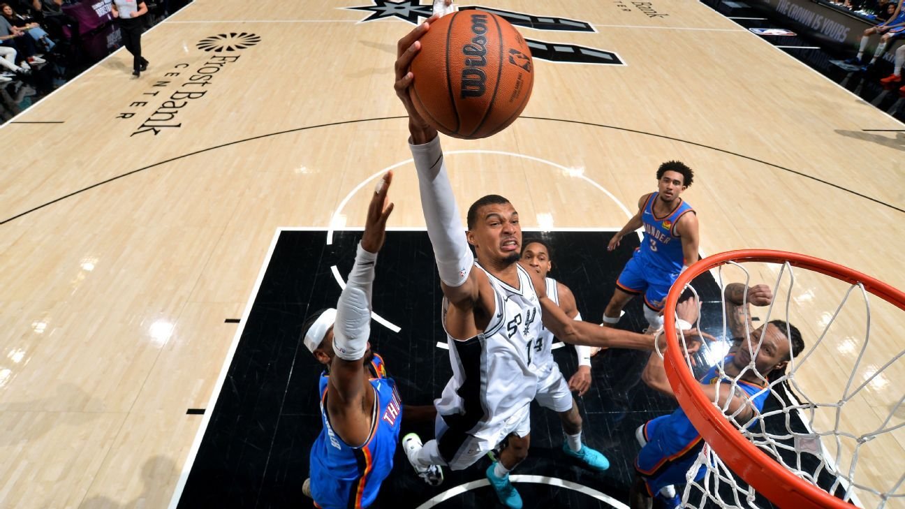 NBA playoffs 2026: Live updates from Thunder-Spurs Game 4