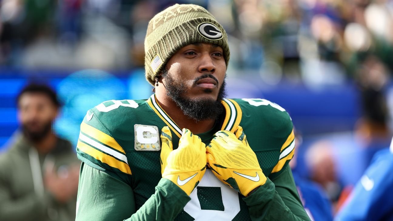 Packers’ Jacobs arrested, faces several domestic violence charges
