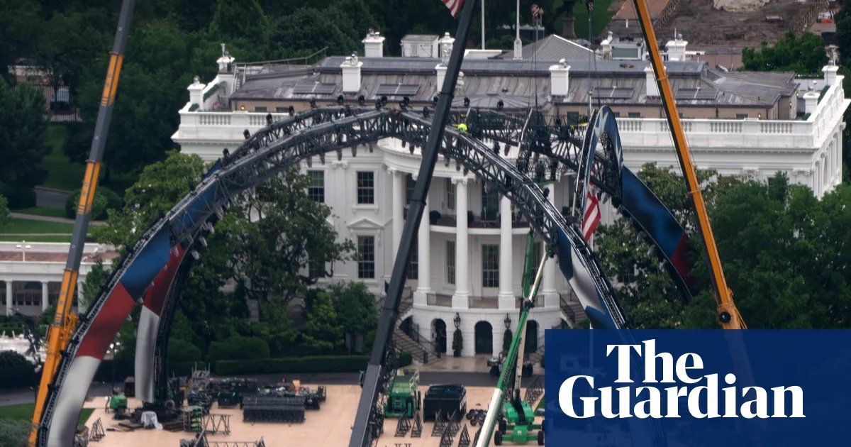 UFC arena under construction on White House lawn to mark Trump’s 80th birthday | West Coast