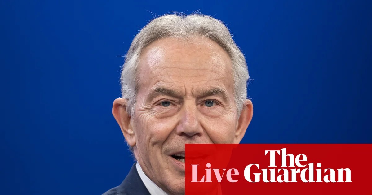Minister rejects Blair intervention, accusing ex-PM of retreading old arguments – UK politics live | Politics