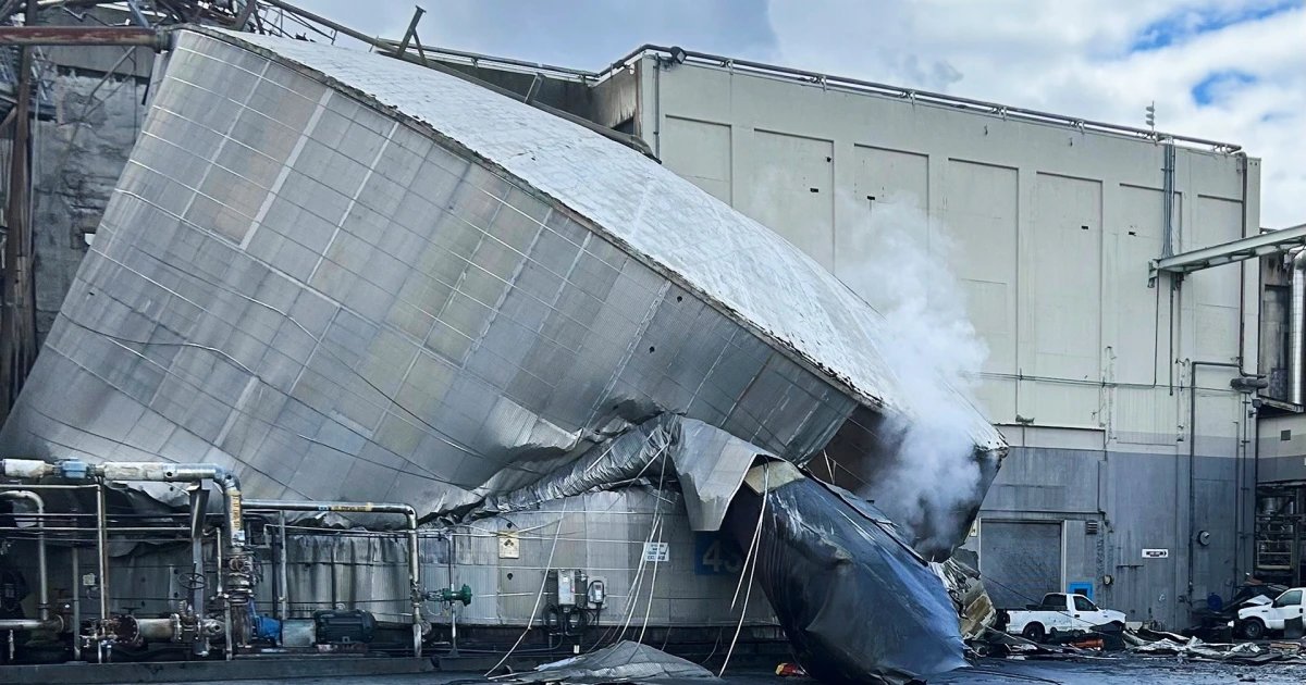 Chemical Tank Implodes in Washington: 1 Dead, Multiple Missing