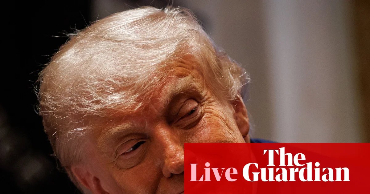 Trump refiles $10bn defamation suit against WSJ over report on Epstein ties – US politics live | US politics