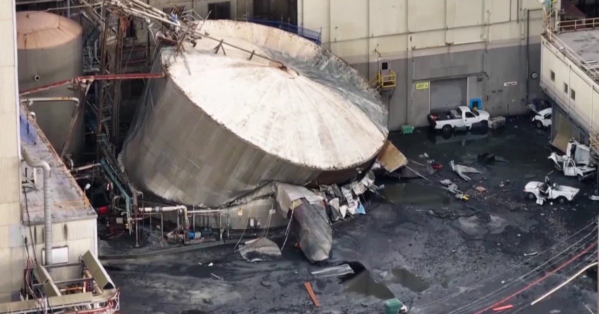 New Video Shows Devastation After Chemical Plant Implosion