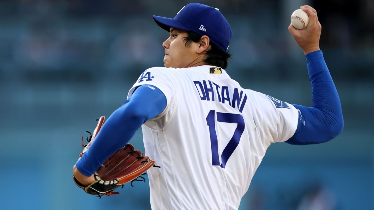 Shohei Ohtani hits leadoff homer, gives Dodgers’ no-hit bid