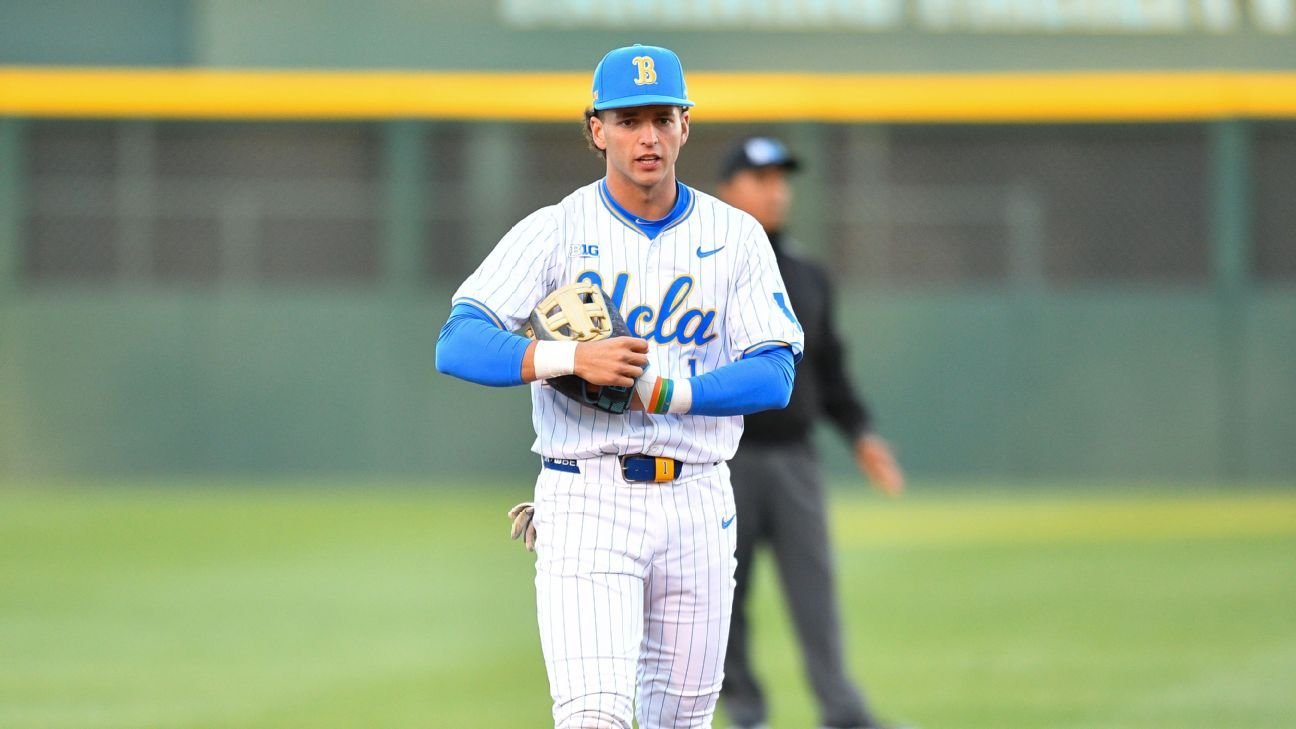 Etching his number in the dirt: How UCLA’s Roch Cholowsky honors his former teammate
