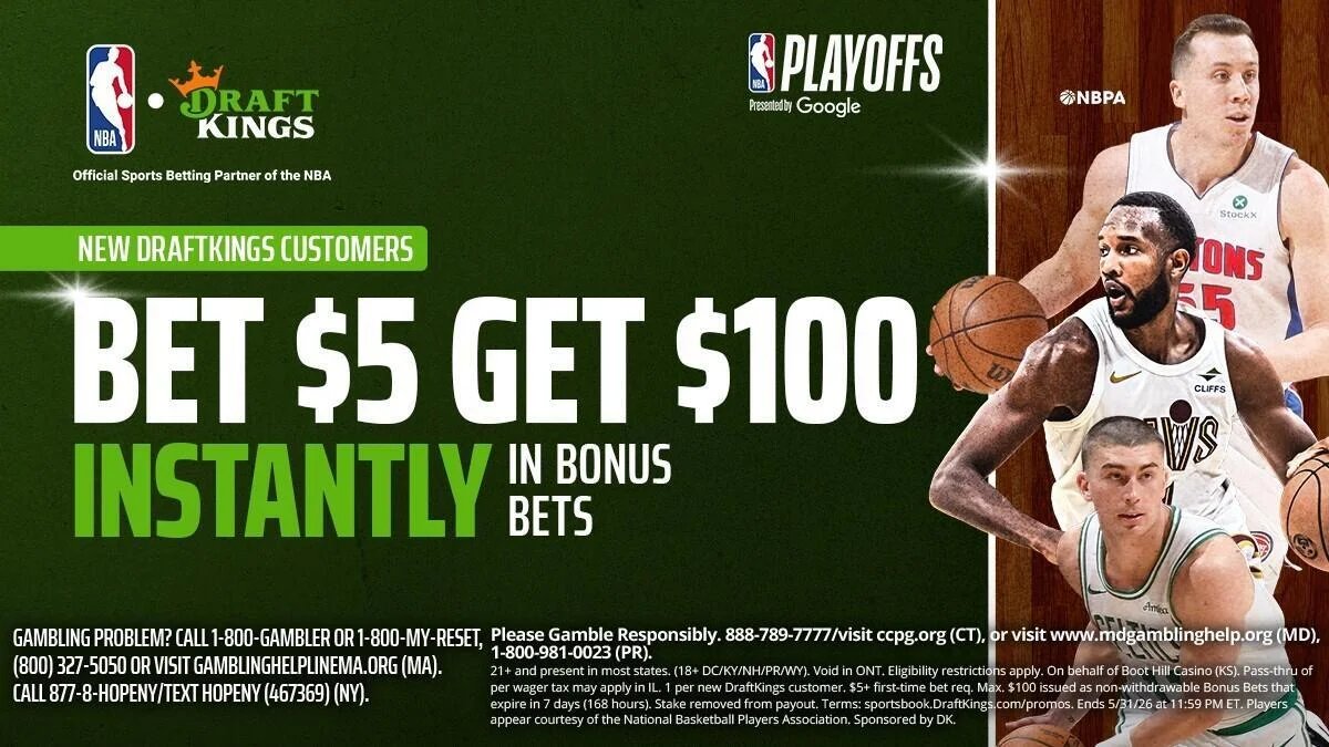 Use DraftKings promo code for $100 in bonus bets by targeting Hurricanes-Canadiens, Phillies-Dodgers on Friday