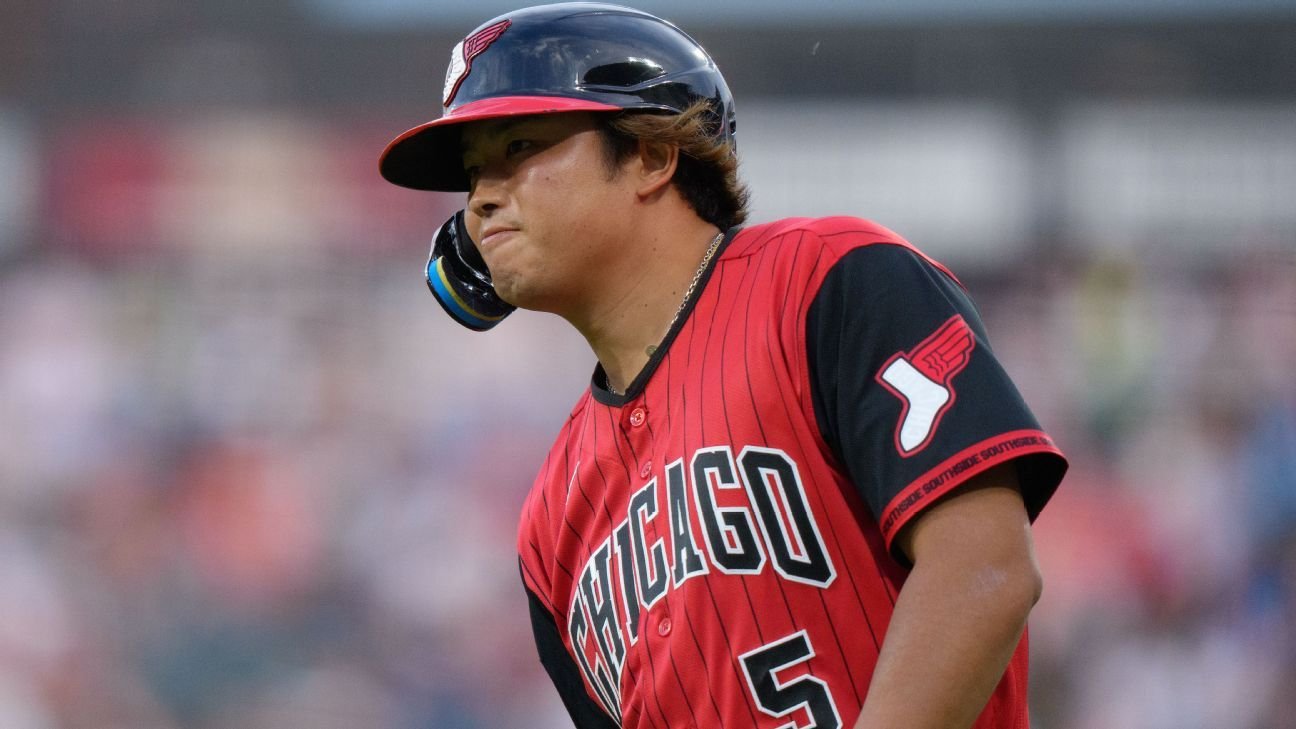 White Sox slugger Munetaka Murakami exits with hamstring tightness