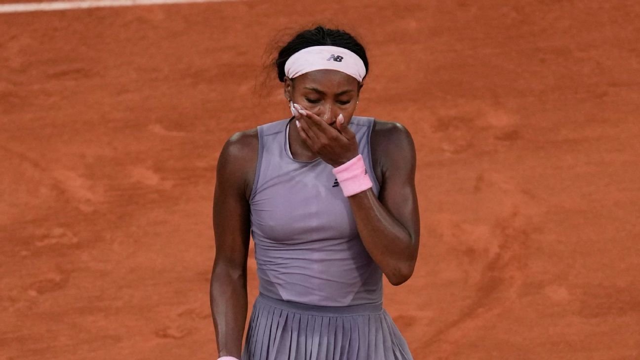 With Coco Gauff’s exit, the wild French Open gets even wilder