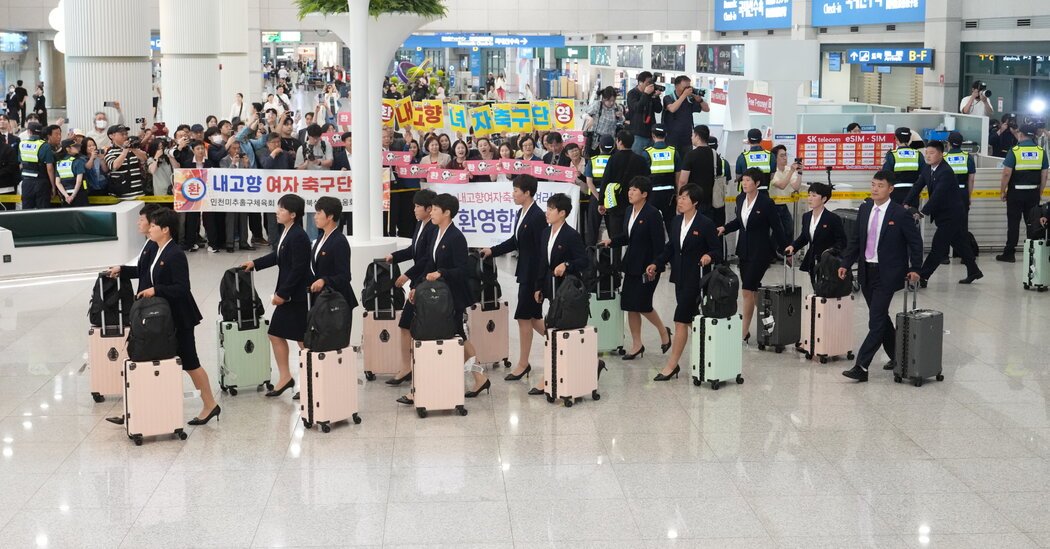 A North Korean Soccer Team Makes a Rare Visit to South Korea