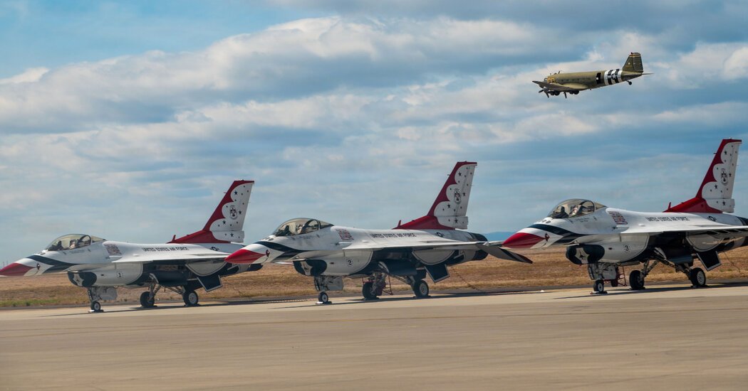 Two Military Jets Collide in Midair at Idaho Air Show
