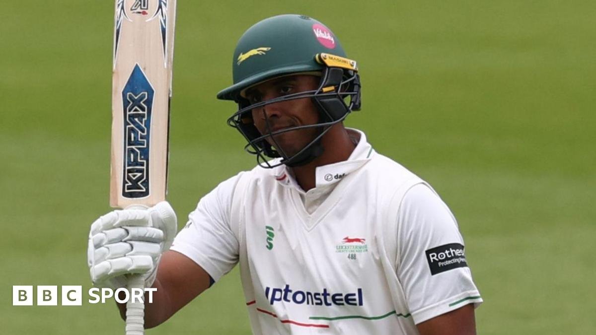 County Championship: Leicestershire pair hit half-centuries to frustrate Sussex