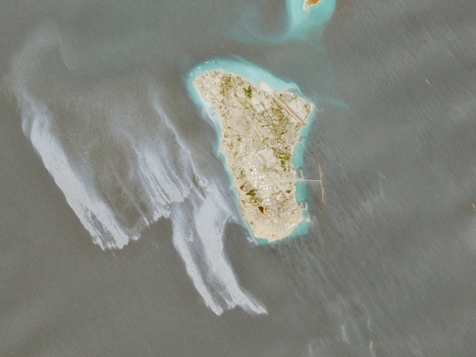 Satellite images show likely oil slick off Iran’s Kharg Island | Environment