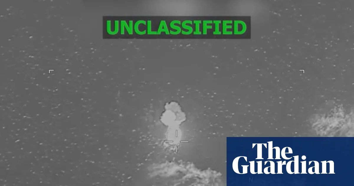 US military strike on vessel in eastern Pacific kills two people, leaving one survivor | US military