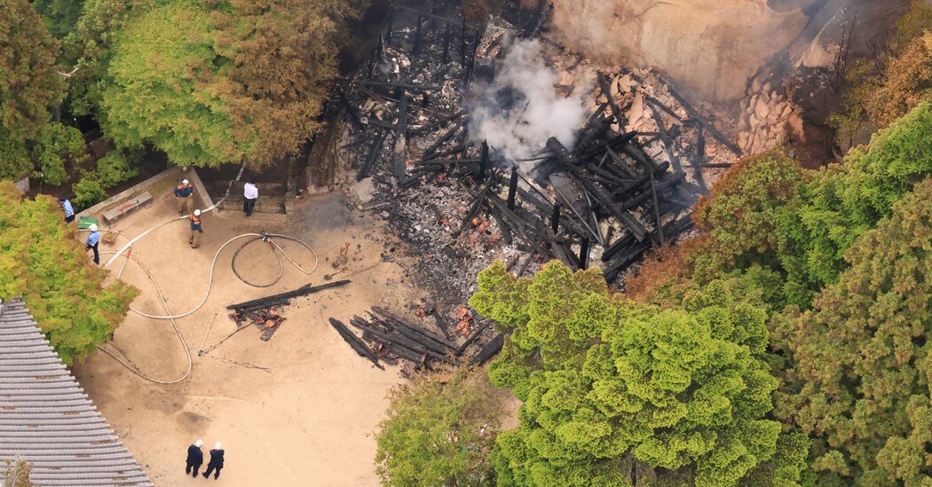 Fire Destroys Sacred Buddhist Hall in Japan that Housed ‘Eternal Flame’