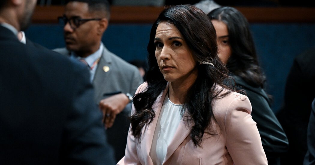 Tulsi Gabbard Resigns as Director of National Intelligence