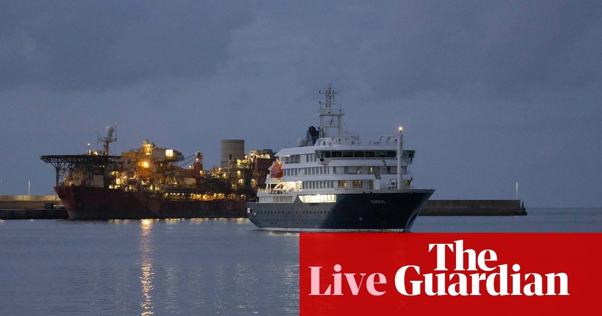 Hantavirus-hit cruise ship arrives in Tenerife with Spanish passengers to be evacuated first – Europe live | Hantavirus