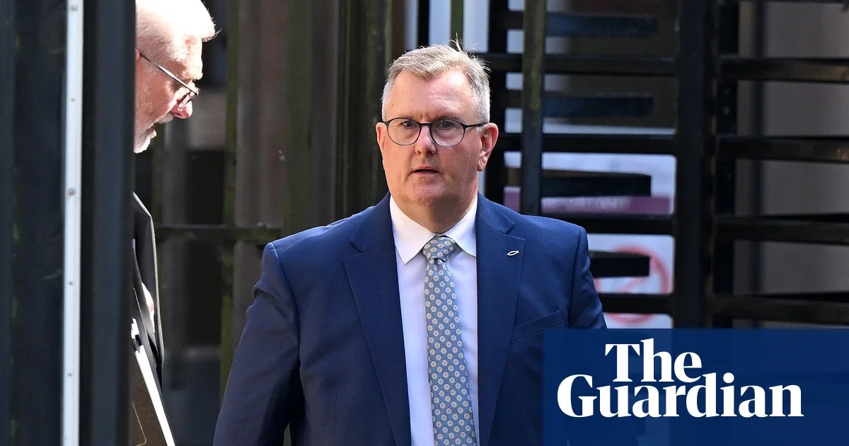 Prosecutor outlines case against former DUP leader Jeffrey Donaldson | Northern Ireland
