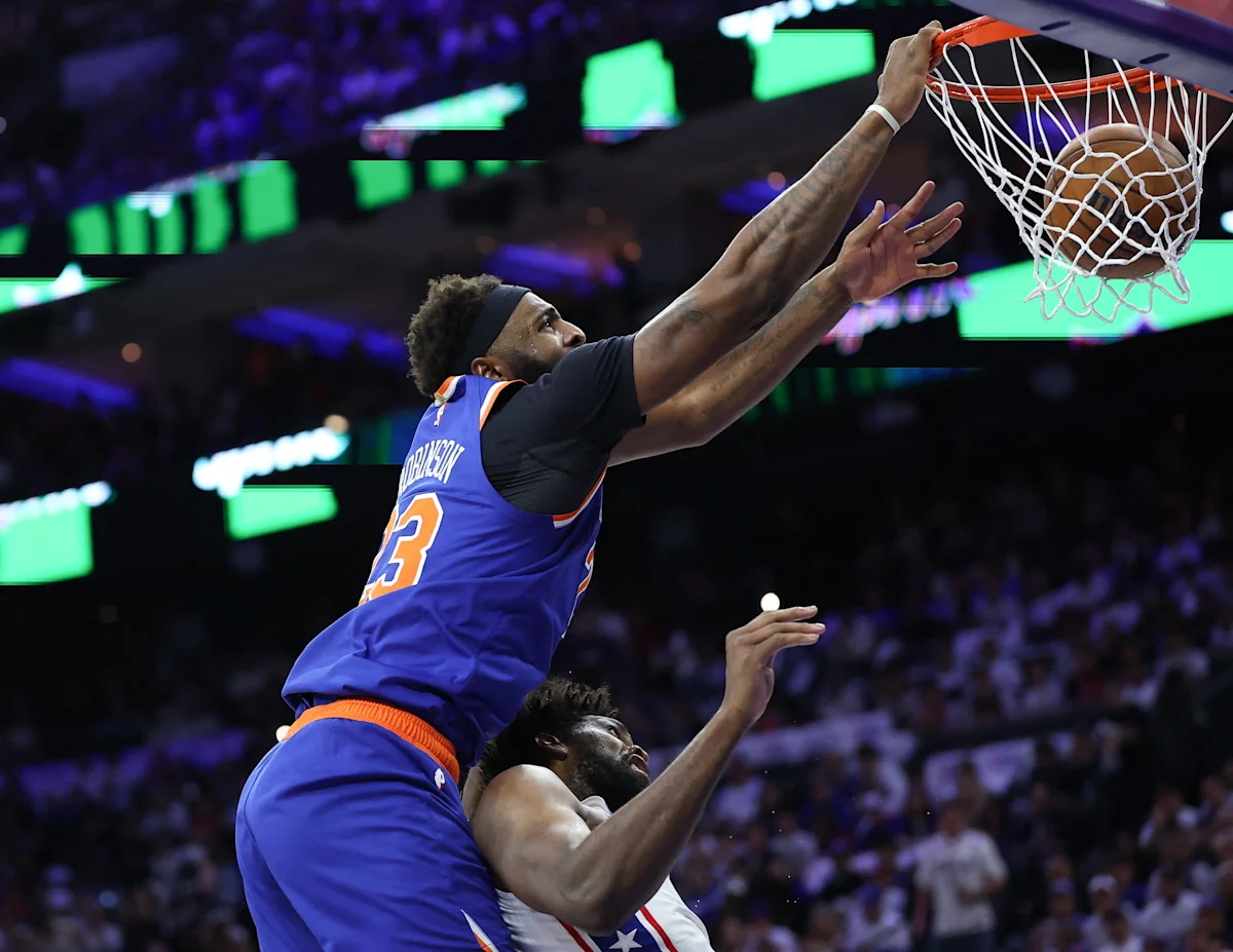 Joel Embiid’s flabbergasted face while getting posterized belongs in a museum