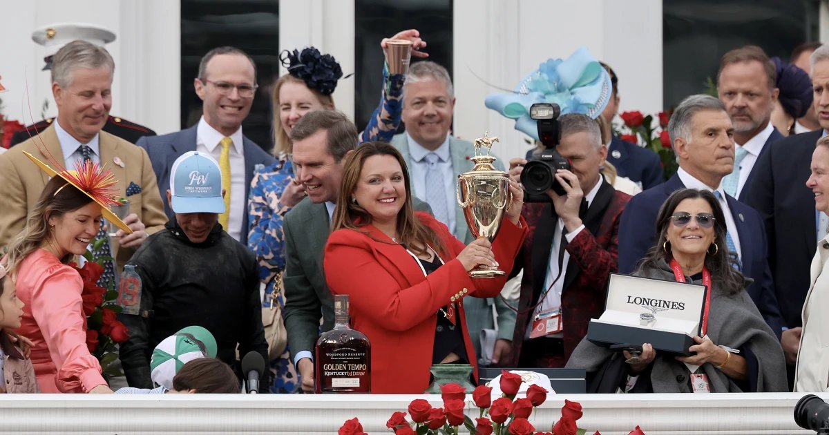 Kentucky Derby winner Cherie DeVaux bet on herself and won big