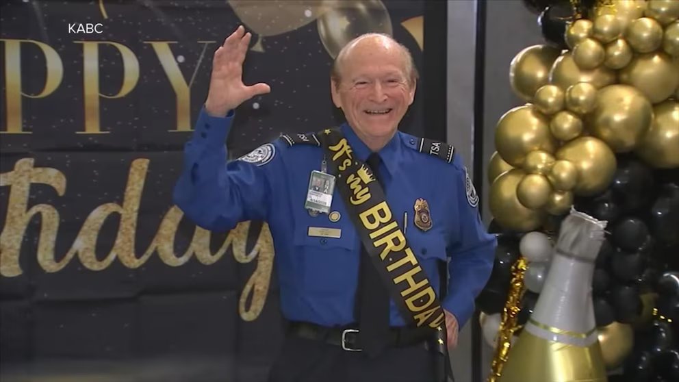 WATCH:  America Strong: Oldest TSA officer in the US 