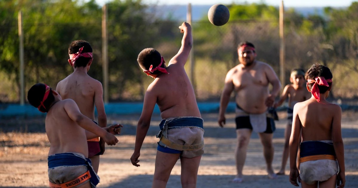 How a 3,400-year-old ballgame survives in Mexico against all odds