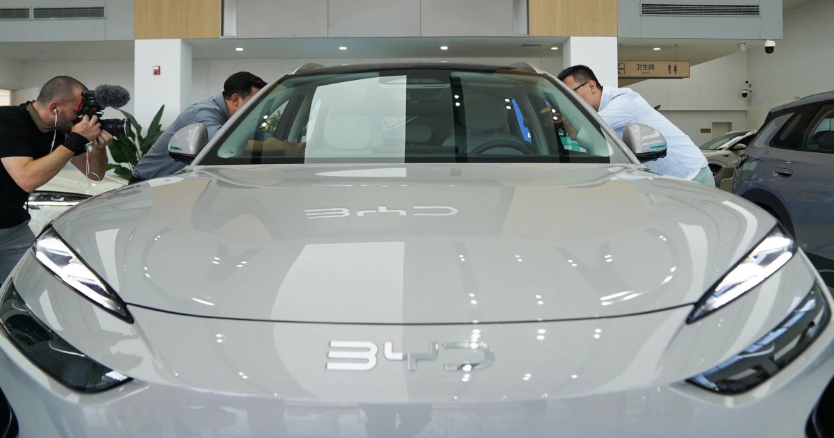 Chinese EVs take the world by storm — except in the United States