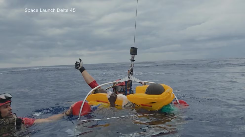 WATCH:  Remarkable rescue after plane crashes in the Atlantic Ocean off Florida