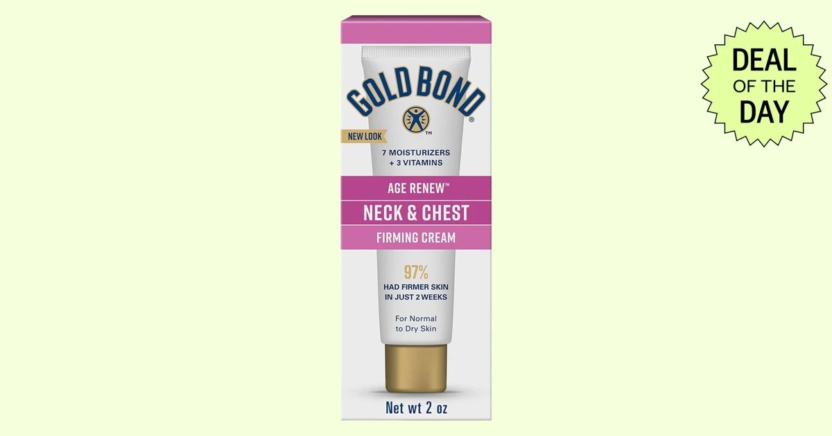 This Popular Gold Bond Neck Cream Is Under $12 on Amazon