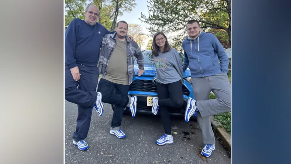 WATCH:  Family receives special Nike delivery honoring late mother