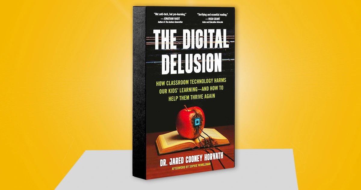 The book fueling a movement against screens in schools
