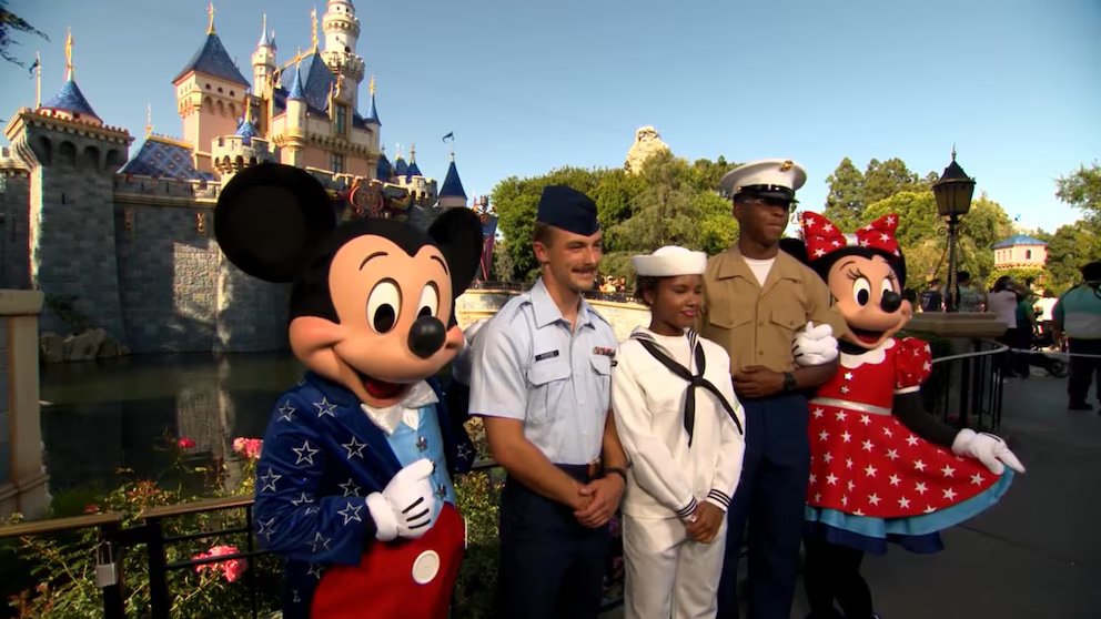 WATCH:  Celebrating Fleet Week at Disneyland