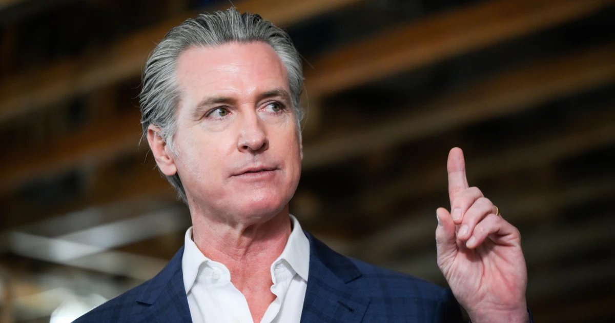 Gavin Newsom takes a populist turn on AI ahead of a possible 2028 presidential run