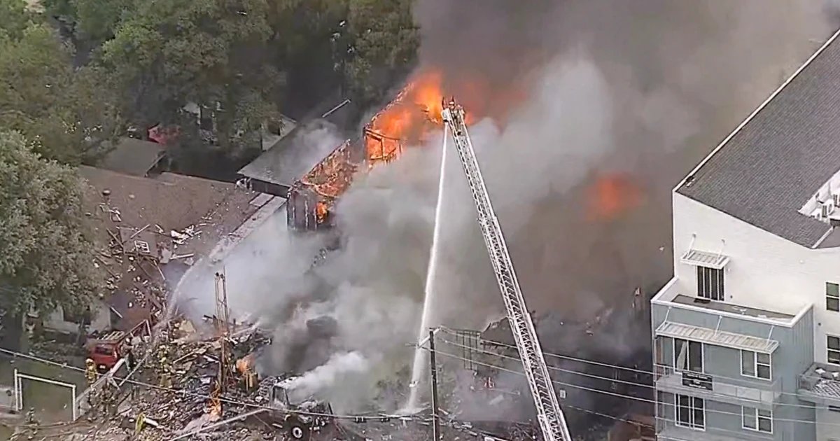 At least four injured in gas explosion at Dallas apartment building