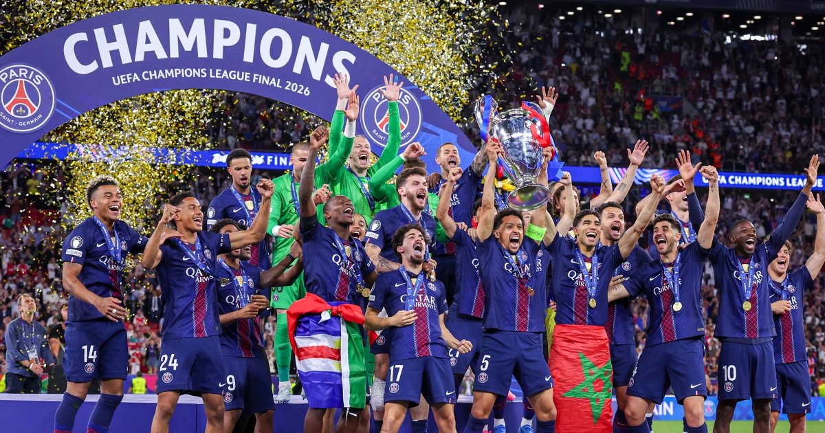 PSG wins back-to-back Champions League titles after shootout victory against Arsenal