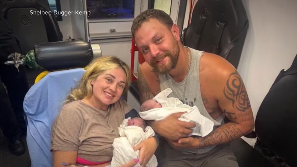WATCH:  Special roadside delivery in Oklahoma