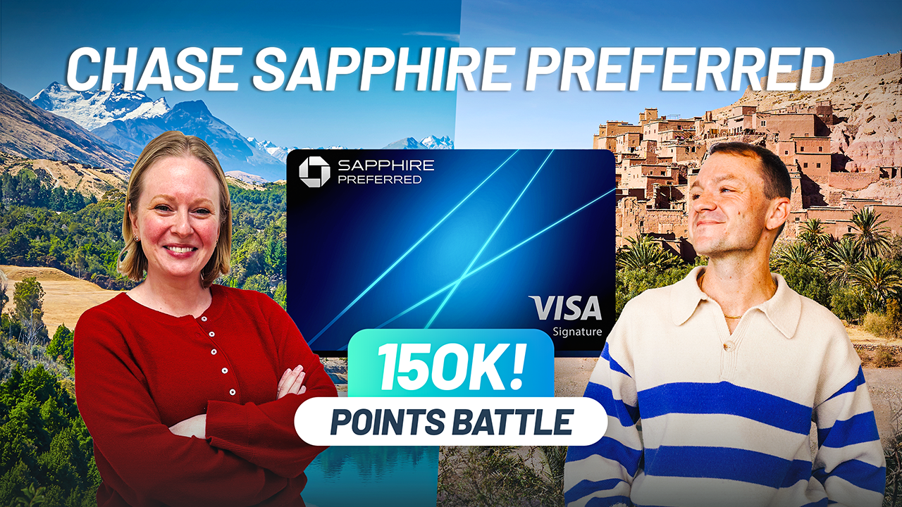 Chase Sapphire Preferred Points Battle: Two epic trips, one card