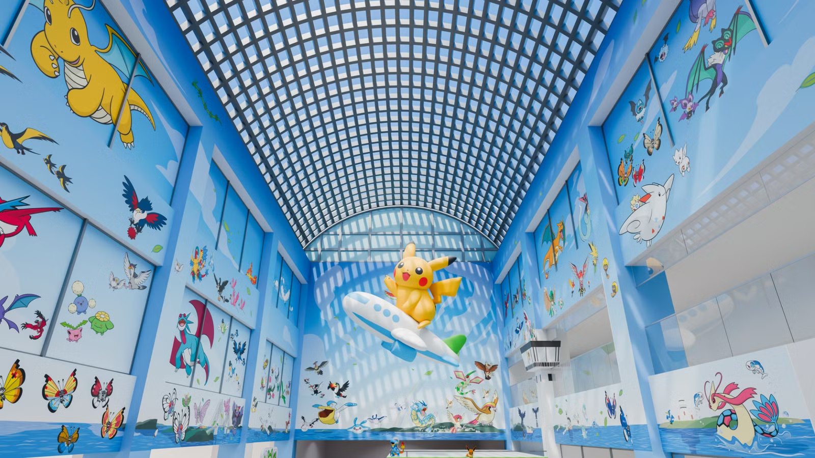 Planes Were Just The Beginning: The World’s First Pokémon Airport Is Now Taking Off