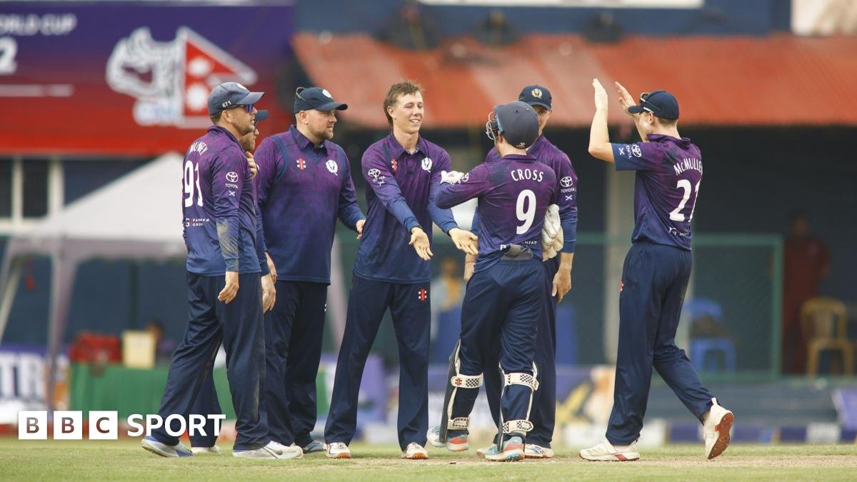 Scotland top Cricket World Cup League 2 after narrow win over USA