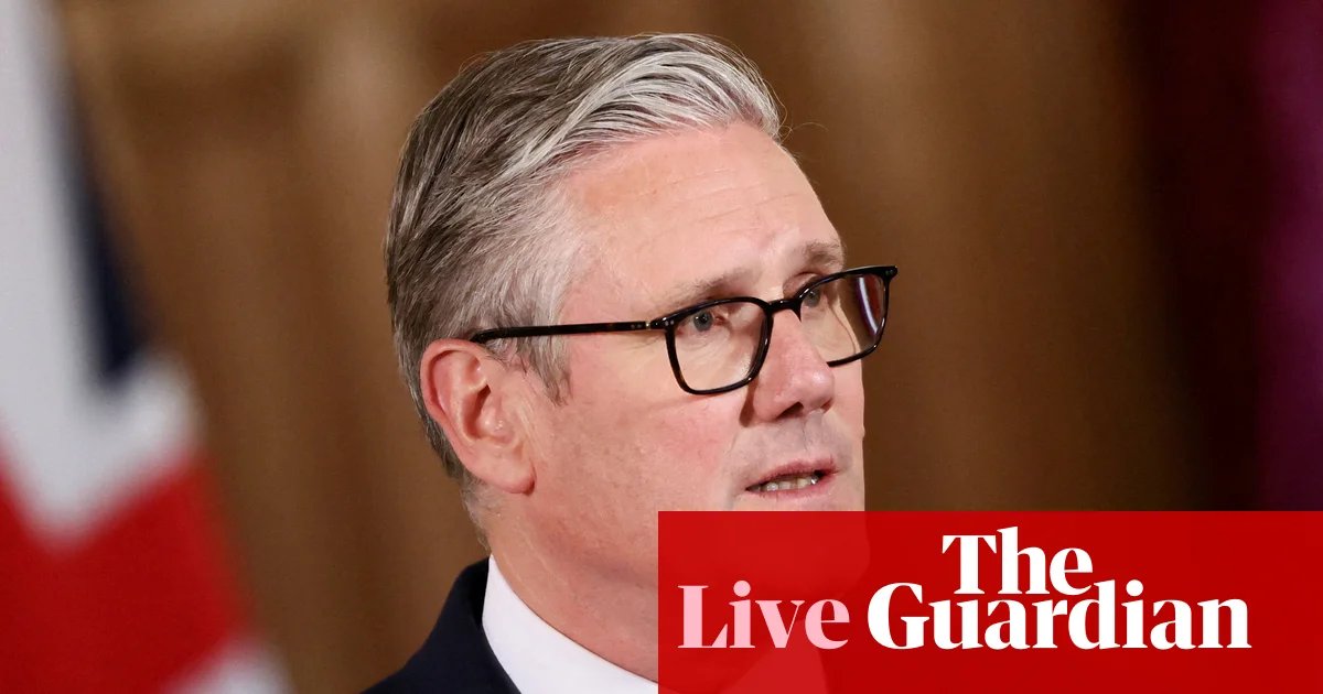 Starmer says UK opening talks with EU on joining €90bn loan scheme for Ukraine – UK politics live | Politics