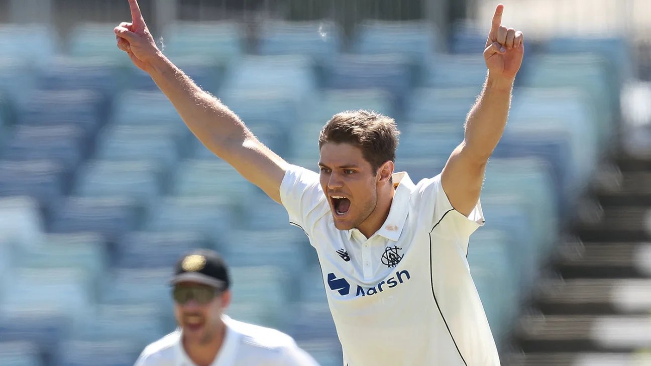Australia news – Aaron Hardie named new Western Australia Sheffield Shield captain