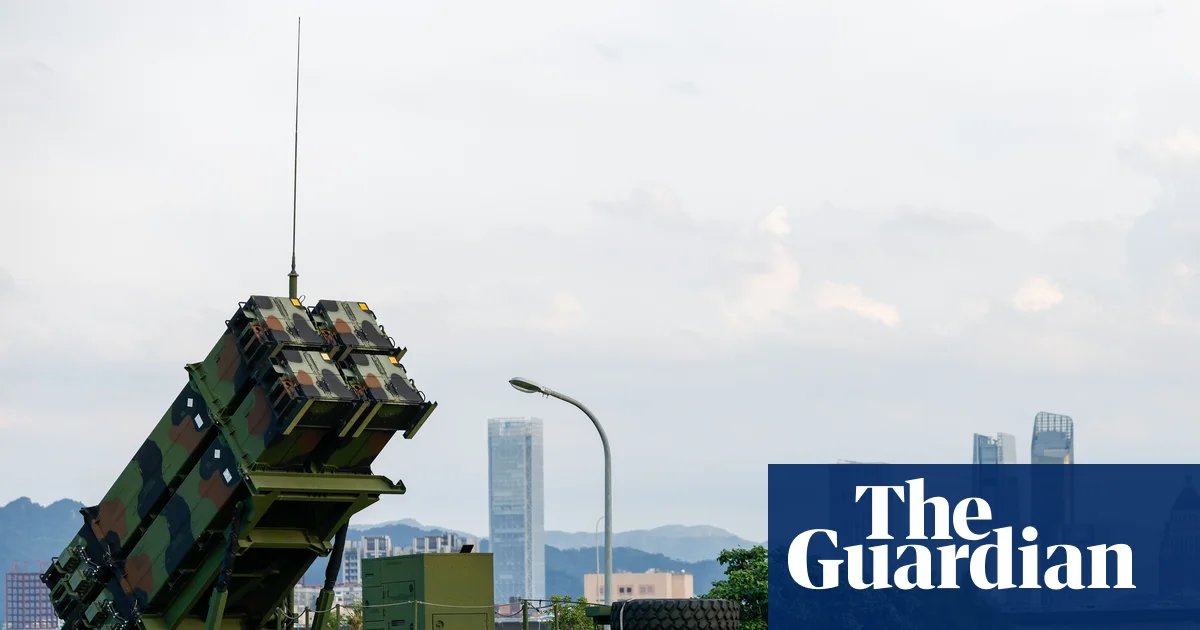 US arms sales to Taiwan on ‘pause’ due to Iran war, says acting navy chief | Taiwan
