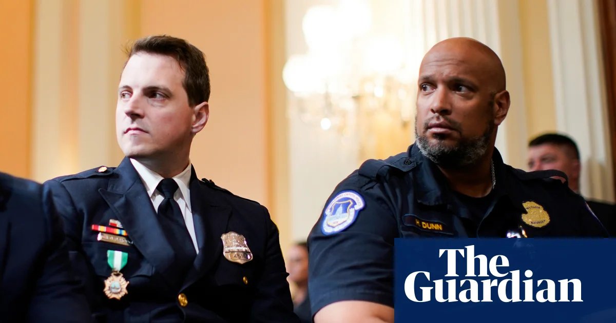 January 6 police officers sue Trump over $1.8bn fund, alleging ‘presidential corruption’ | US politics