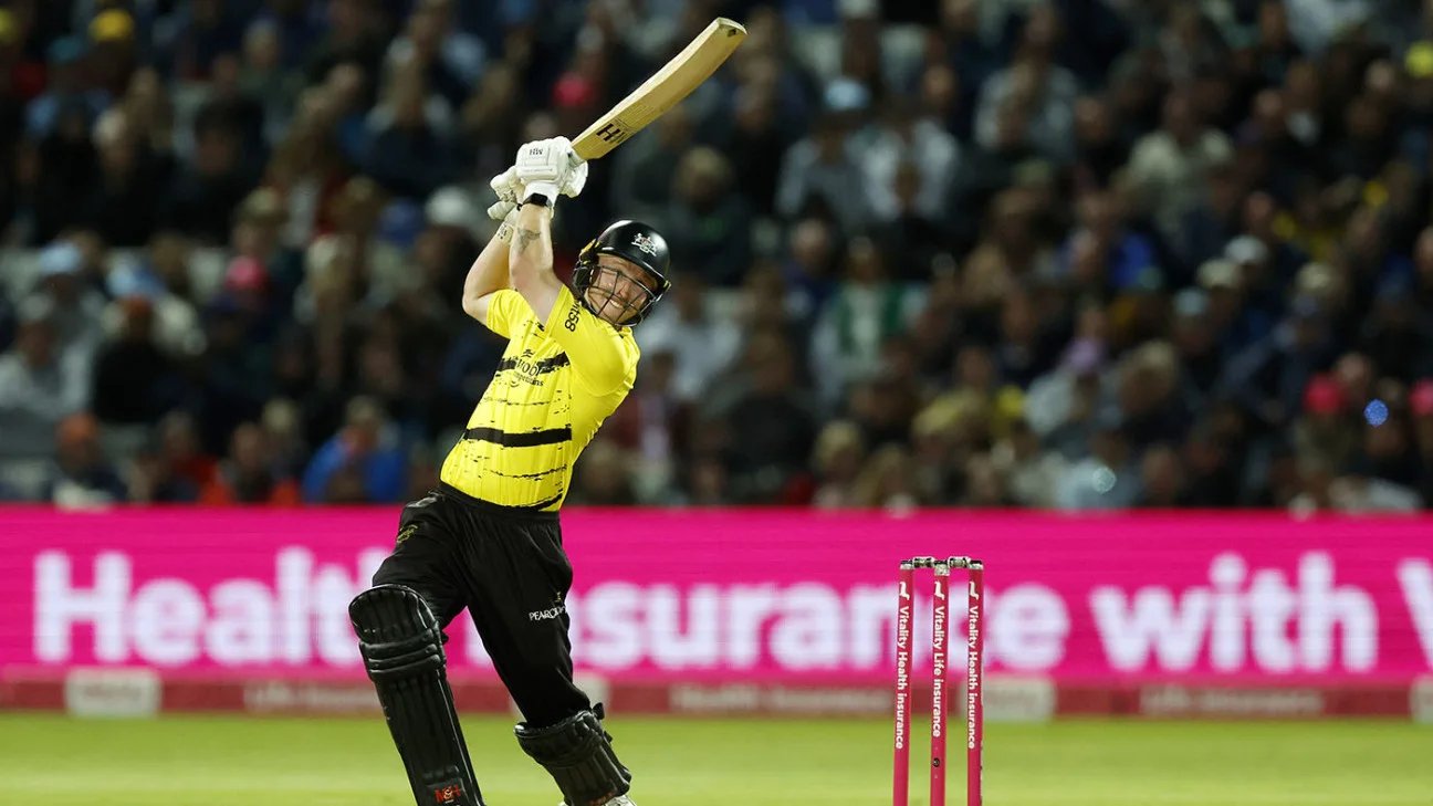 Vitality Blast Men 2026, GLA vs GLO 10th Match Match Report, May 23, 2026