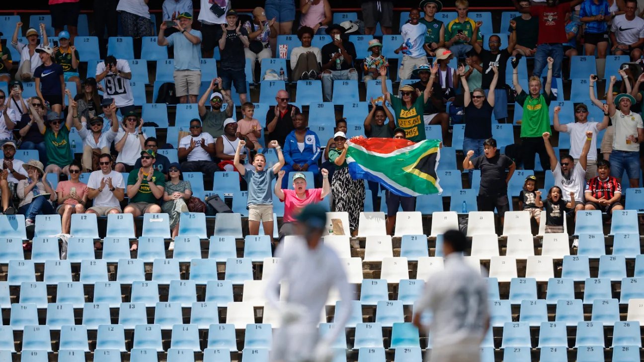 CSA squeeze out home fans with ticket sales for New Years Test