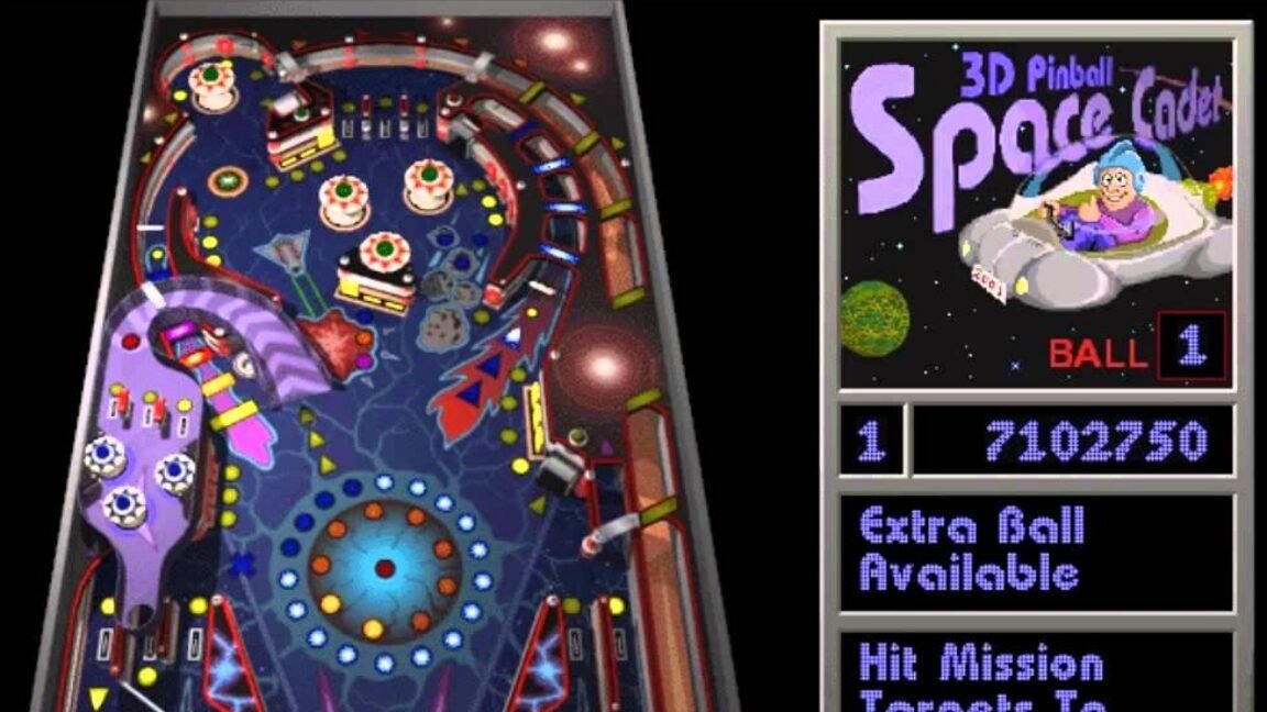 Windows’ classic 3D Space Cadet pinball is getting a physical re-creation