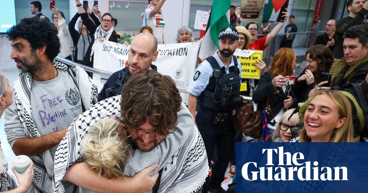 Australian flotilla activists arrive home alleging sexual assault and beatings in Israeli detention | Gaza
