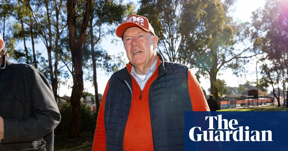 Early results show One Nation on track to win Farrer byelection | Farrer byelection 2026