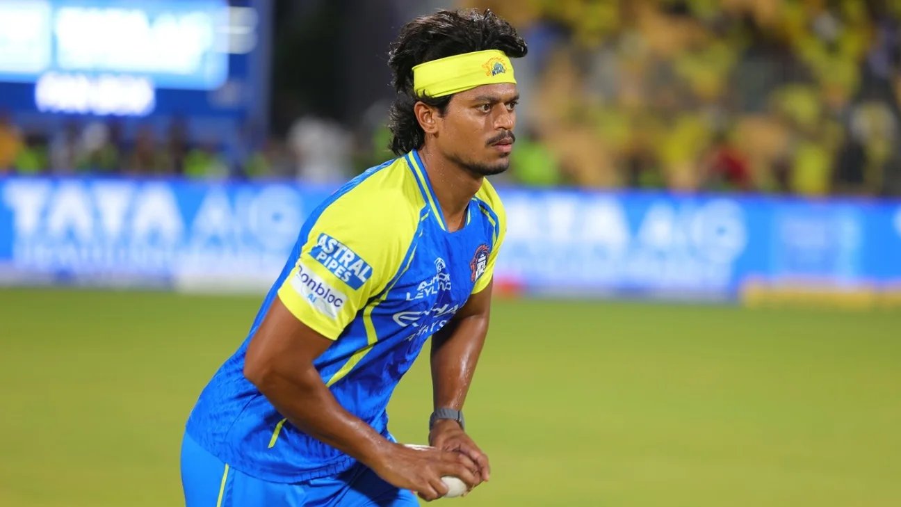 IPL 2026 – Ramakrishna Ghosh of Chennai Super Kings out of IPL with foot fracture