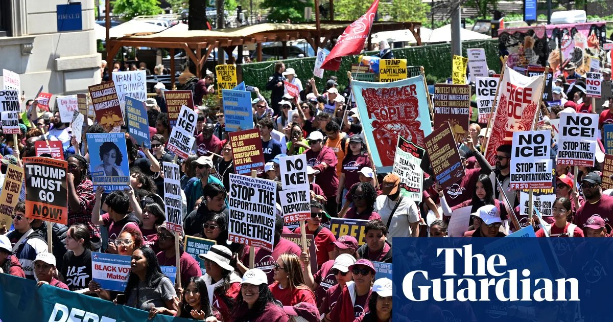 Thousands in US join ‘no school, no work, no shopping’ May Day protest and economic blackout | May Day